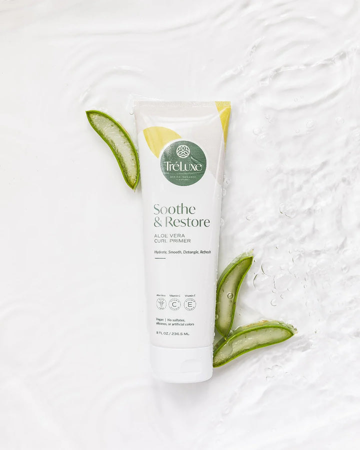 Treluxe Soothe & Restore Aloe Vera Curl Primer