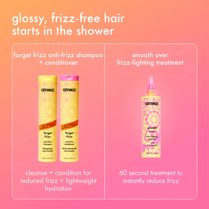 amika forget frizz anti-frizz shampoo