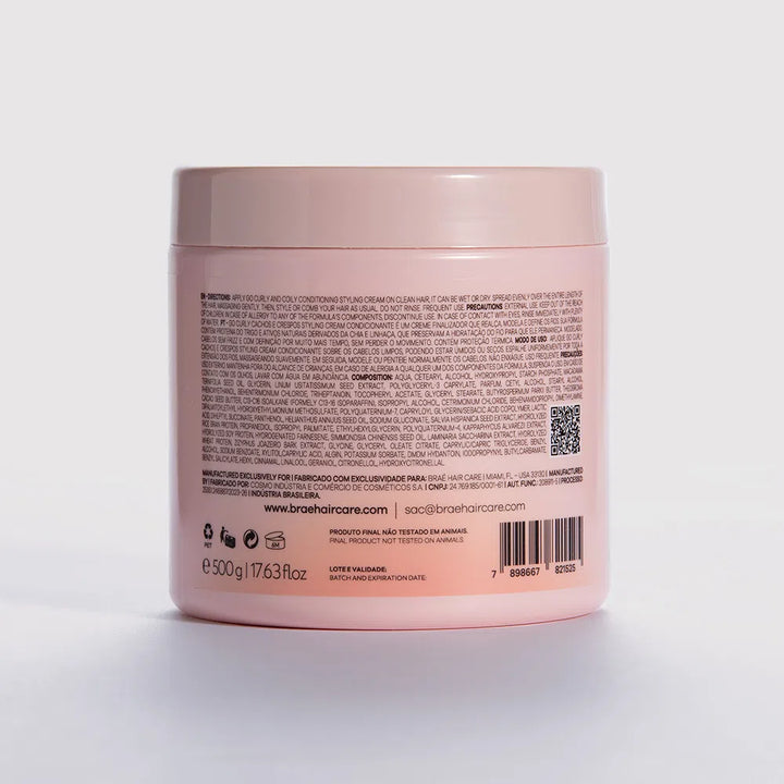 Braé Go Curly Styling Cream 500g