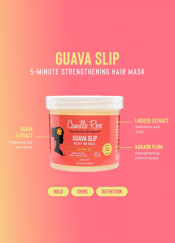Camille Rose Naturals Guava Slip Heavy On Hold Extreme Gel