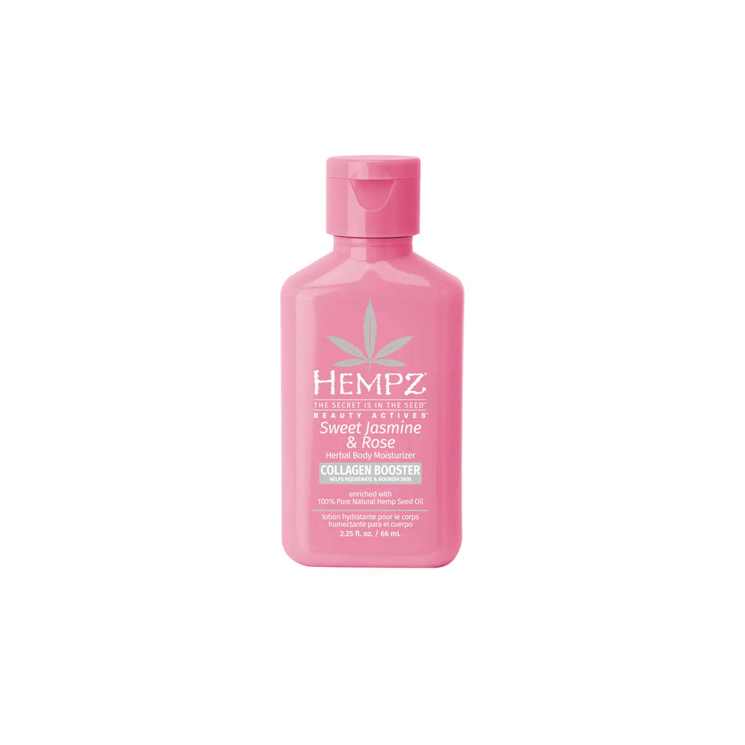 Hempz Beauty Actives Sweet Jasmine & Rose Body Moisturizer with Collagen Booster