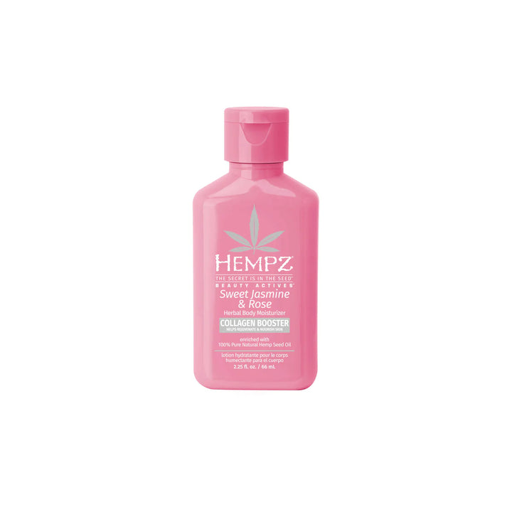 Hempz Beauty Actives Sweet Jasmine & Rose Body Moisturizer with Collagen Booster