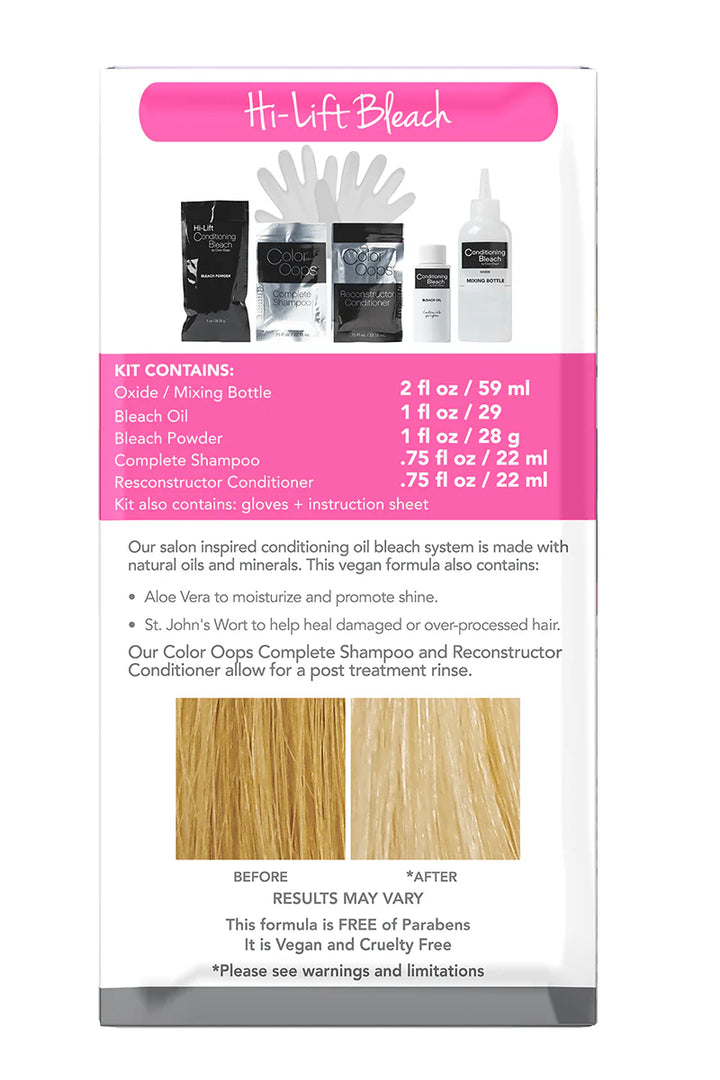Color Oops Hi-Lift Conditioning Bleach