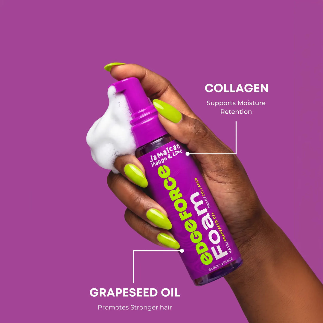 Jamaican Mango and Lime Edge Force Foam - Grapeseed + Collagen
