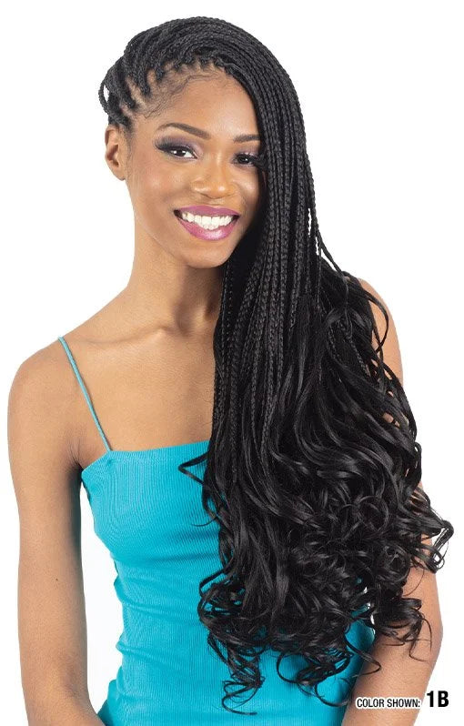 SHAKE-N-GO FREETRESS 3X FRENCH CURL BRAID 22"