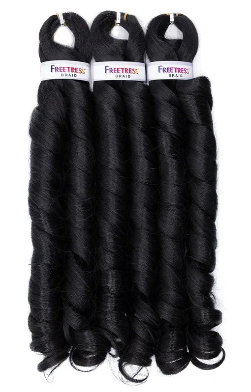 SHAKE-N-GO FREETRESS 3X FRENCH CURL BRAID 22"