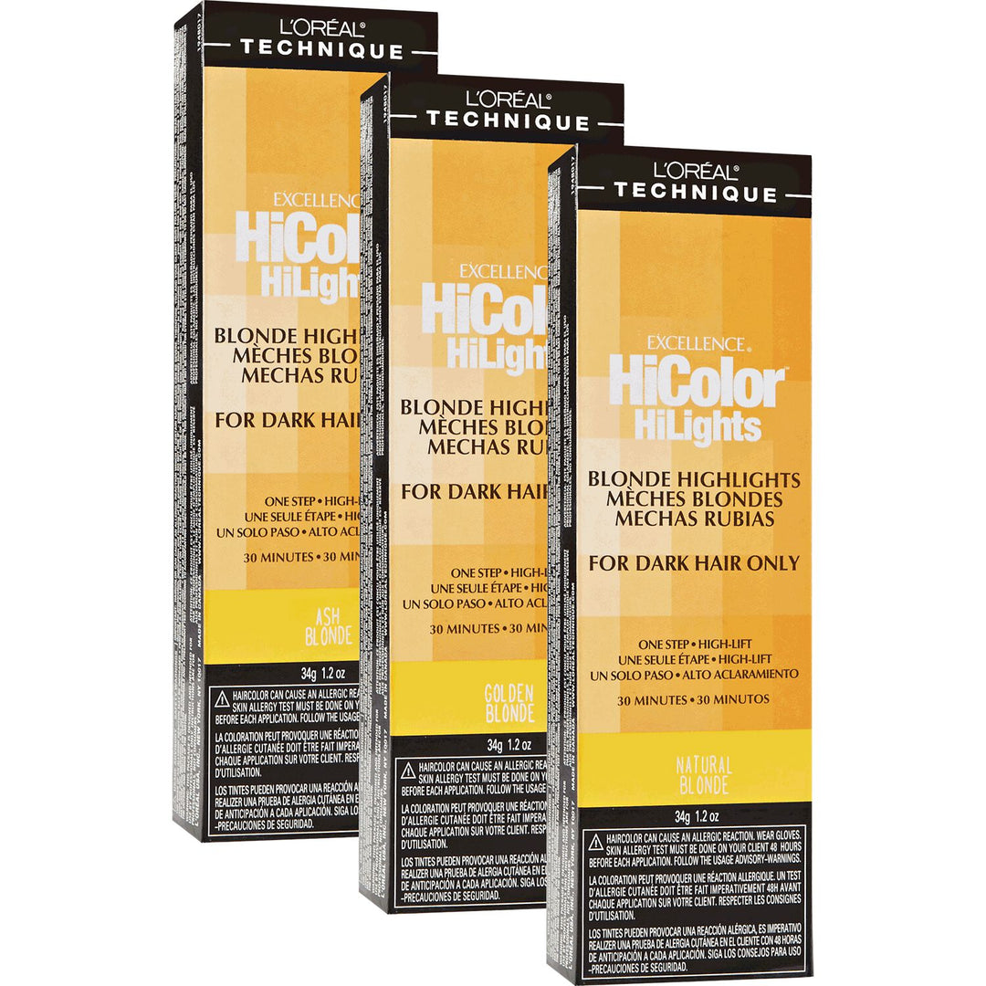 Hicolor Advertisements L'Oreal HiColor Blonde HiLights Permanent Crème Hair Color – Bella360 ...