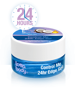 Lotta Body Coconut and Shea Oils Control Me 24hr Edge Gel