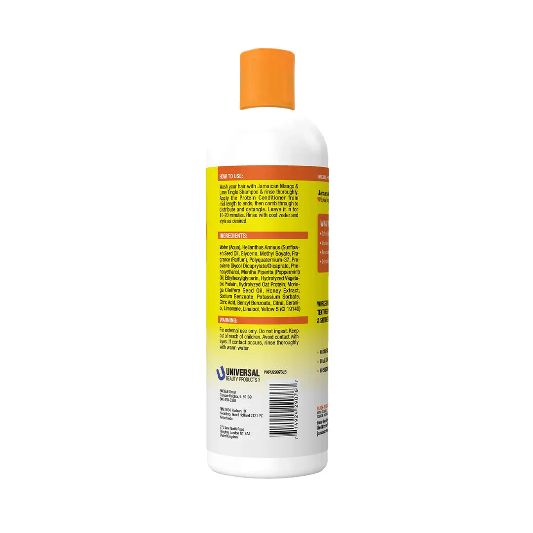 Jamaican Mango and Lime Protein Conditioner – Strengthening Moisture for Locs & Natural Hair 16 oz