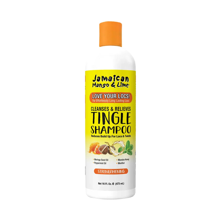 Jamaican Mango and Lime Tingle Shampoo – Scalp Stimulating Cleanser for Locs & Natural Hair 16oz