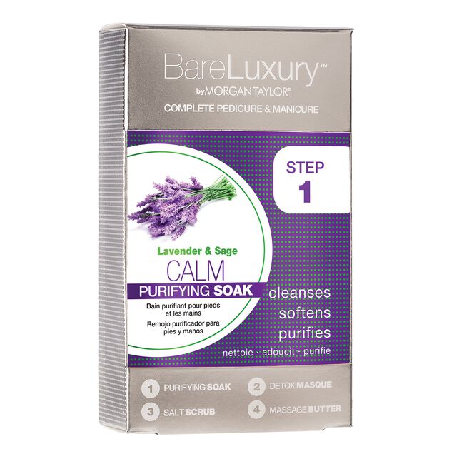 Morgan Taylor BareLuxury Lavender & Sage 4PK