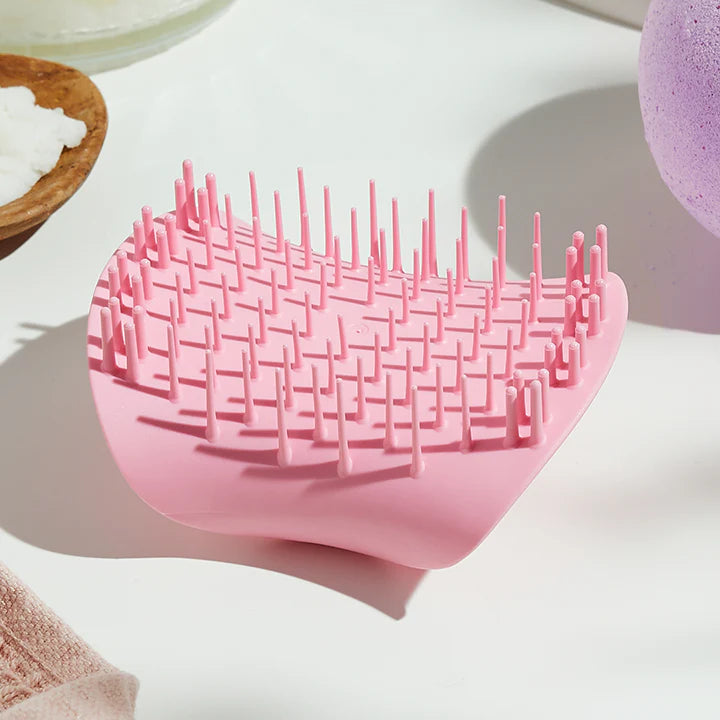 Tangle Teezer The Scalp Exfoliator & Massager, Pretty Pink