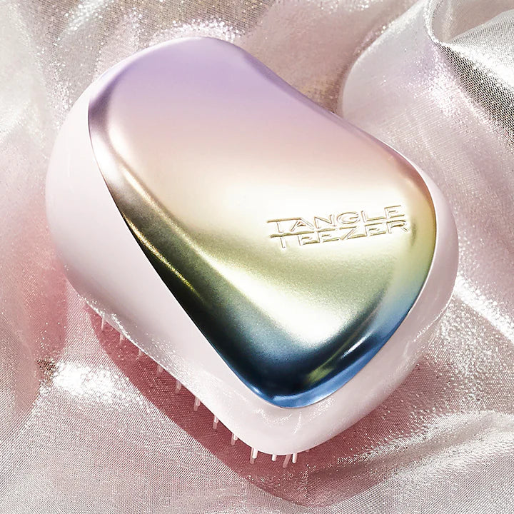 Tangle Teezer Compact Styler Detangling Hair Brush, Matte Ombre Chrome