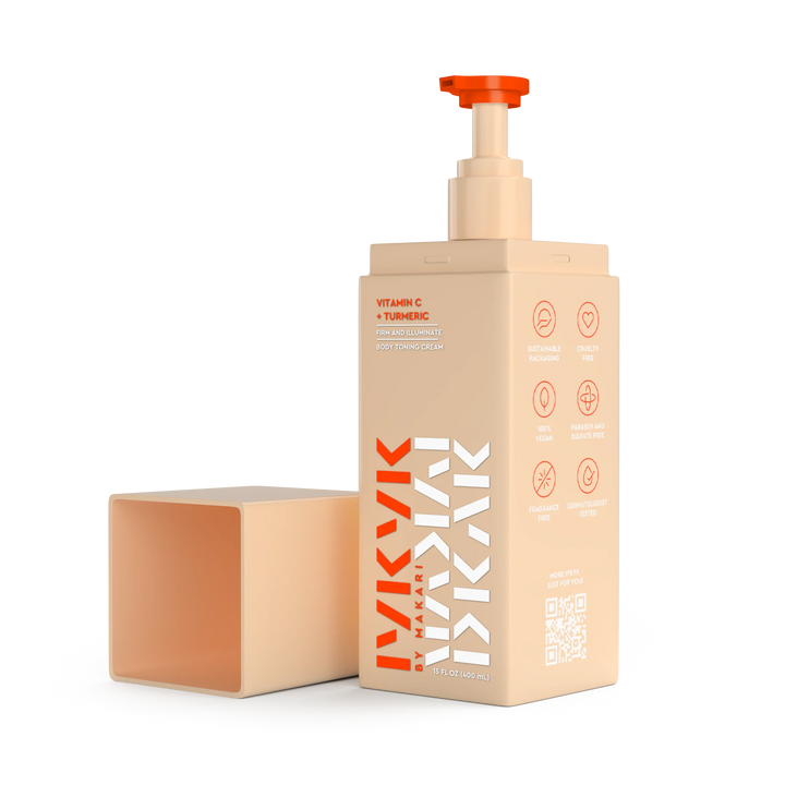 IYKYK By Makari VITAMIN C + TURMERIC BODY TONING CREAM