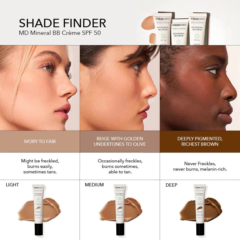 MDSOLARSCIENCES MD Mineral BB Crème SPF 50
