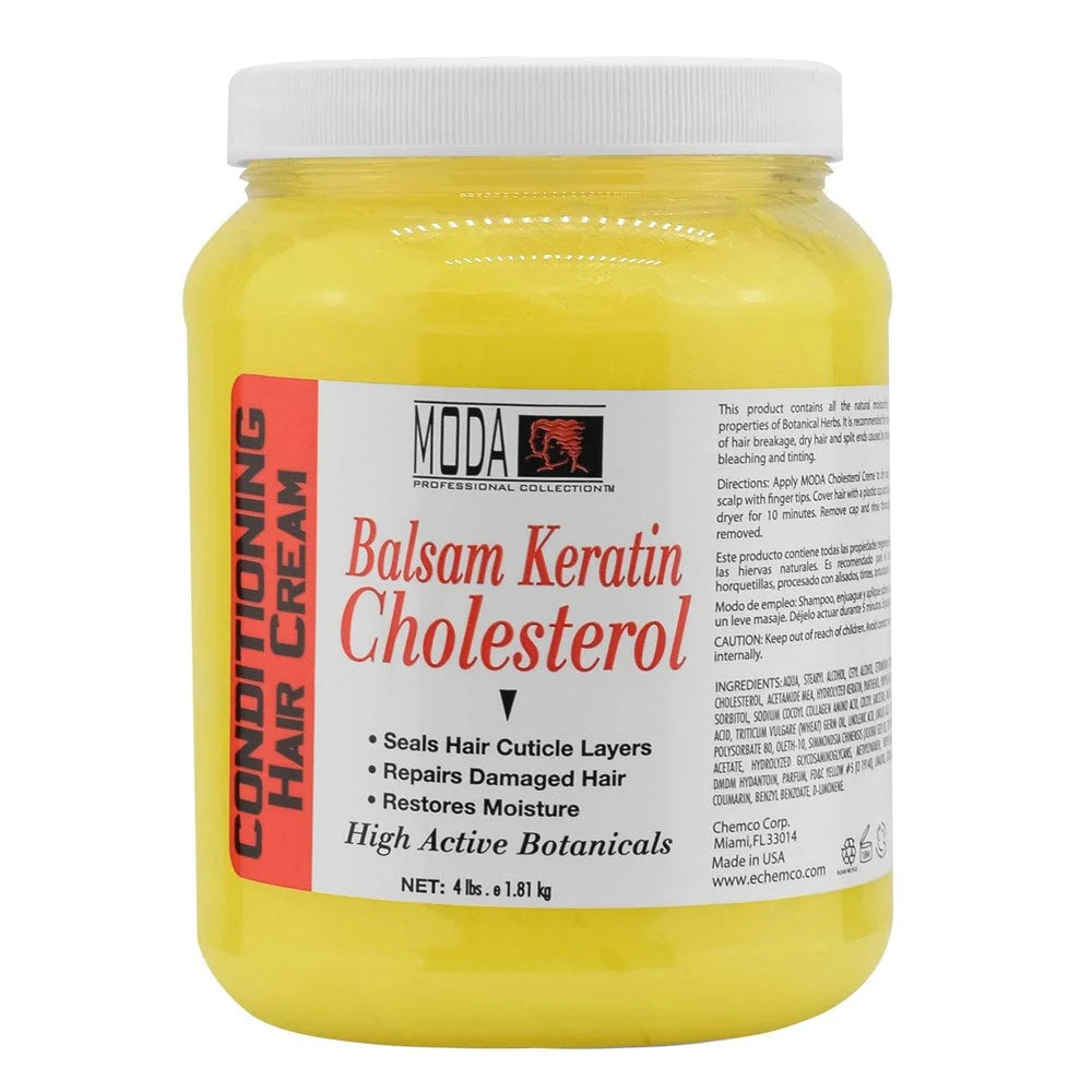 MODA Professional Balsam Keratin Cholesterol Deep Conditioning Hair Cream