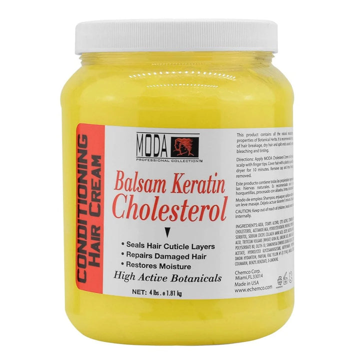 MODA Professional Balsam Keratin Cholesterol Deep Conditioning Hair Cream