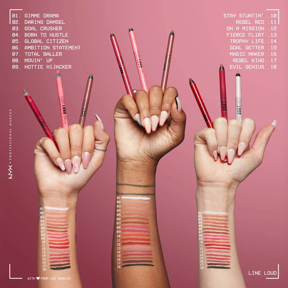 NYX Professional Makeup Line Loud Vegan Longwear Lip Liner