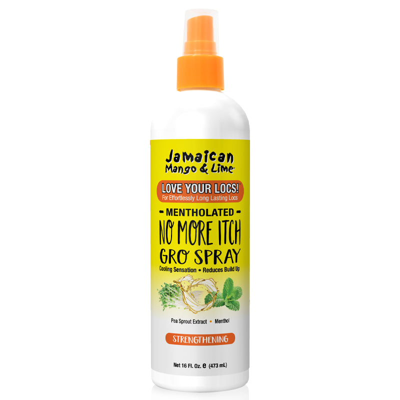 Jamaican Mango & Lime Mentholated No More Itch Gro Spray 16oz