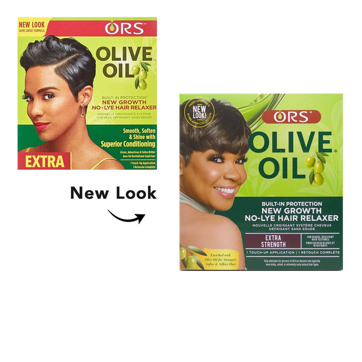 ORS Olive Oil Built-In Protection New Growth No-Lye Hair Relaxer - Extra Strength
