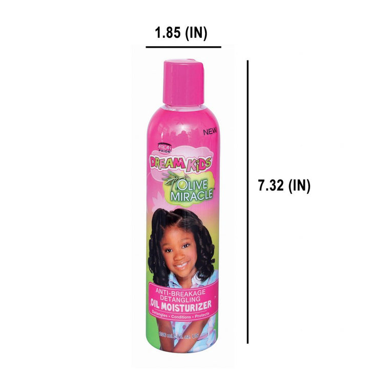 African Pride DREAM KIDS OIL MOISTURIZER, 8FL OZ