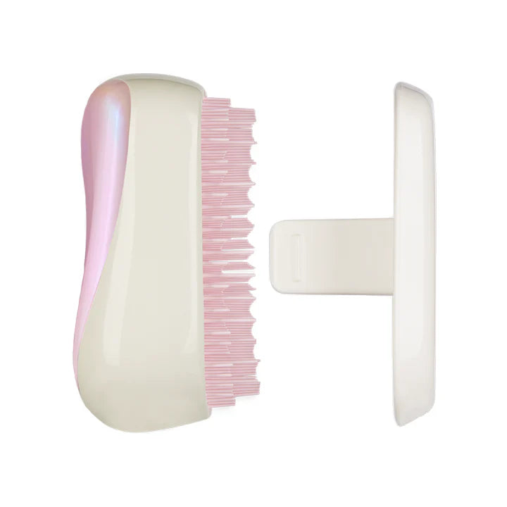 Tangle Teezer Compact Styler Detangling Hair Brush, Holographic Pink