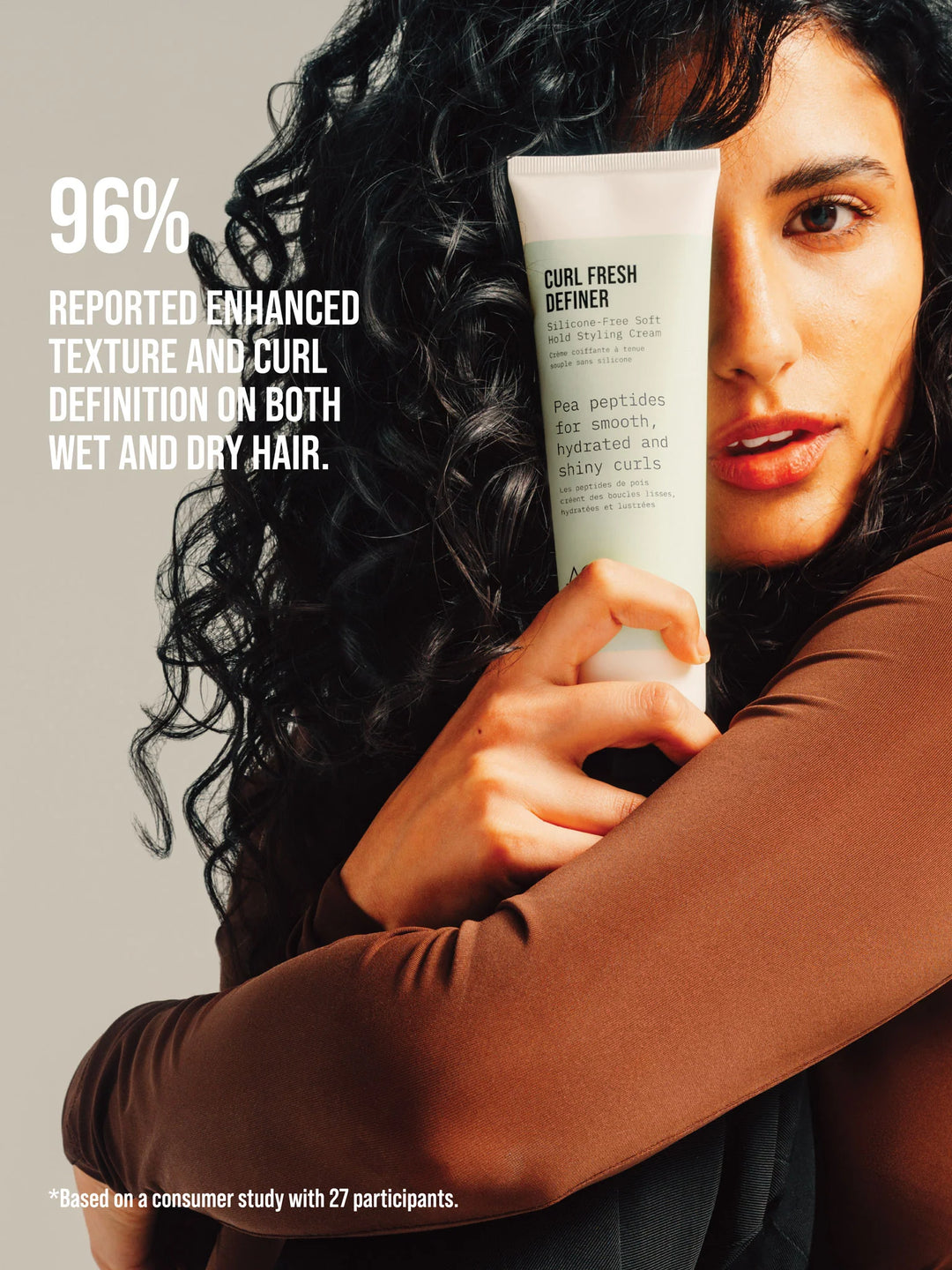 AG Hair CURL FRESH DEFINER Silicone-Free Soft Hold Styling Cream