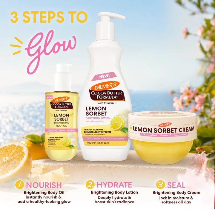 Palmer's Lemon Sorbet Brightening Body Cream