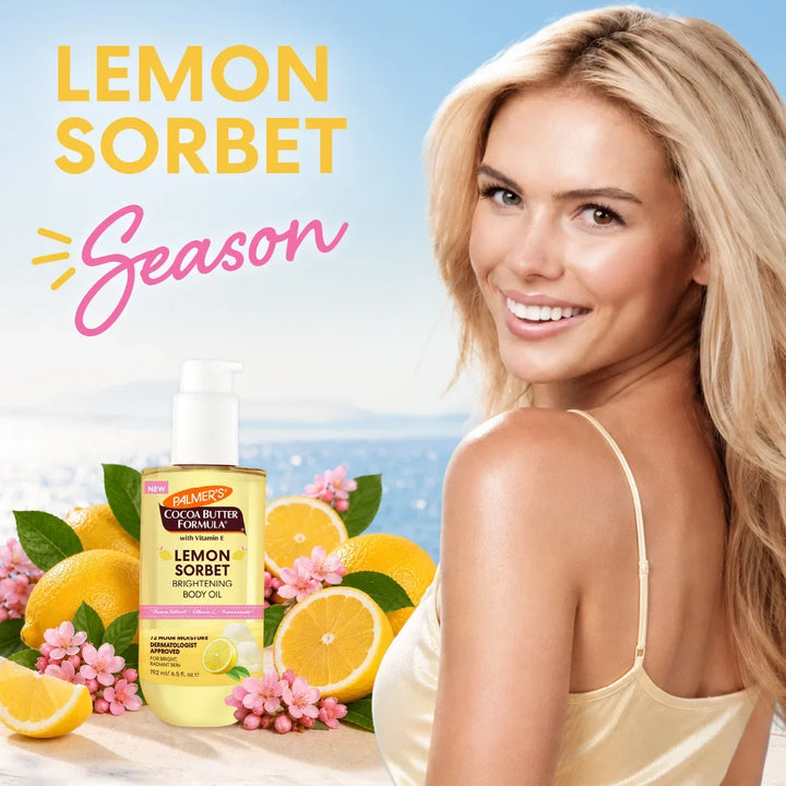 Palmers Lemon Sorbet Brightening Body Oil