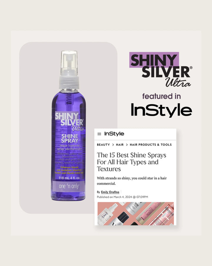 One 'n Only Shiny Silver® Ultra Shine Spray