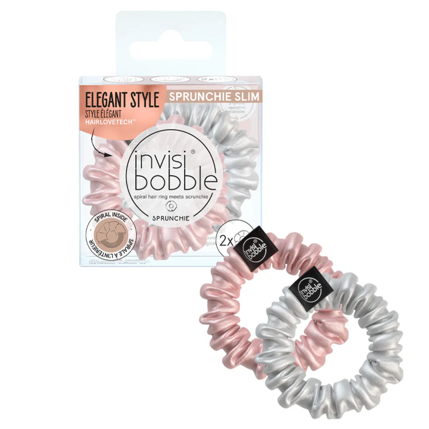 Invisibobble SPRUNCHIE SLIM – Bella Chrome