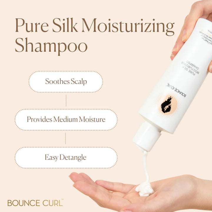 Bounce Curl Pure Silk Moisturizing Shampoo