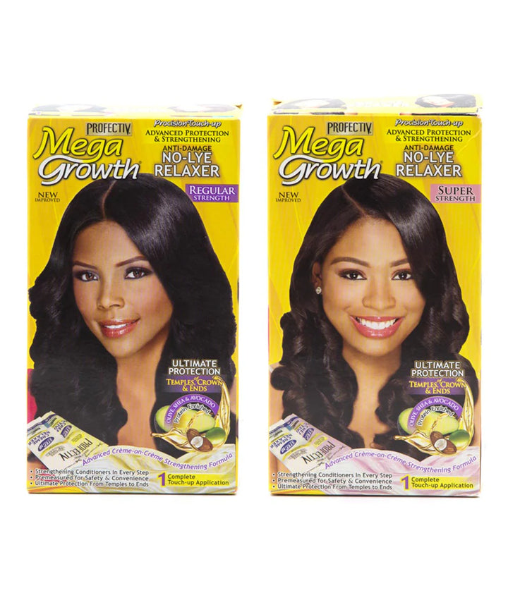 Profectiv MegaGrowth Anti-Damage No-Lye Relaxer 1 Complete Touch-Up Application