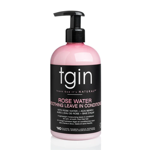 TGIN Rose Water Smoothing Leave In Conditioner - 13OZ