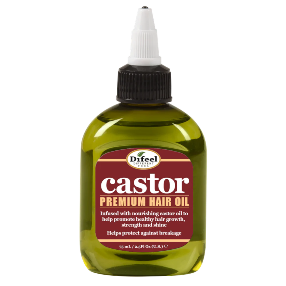 Difeel Castor Pro-Growth Hair Oil 2.5 oz.