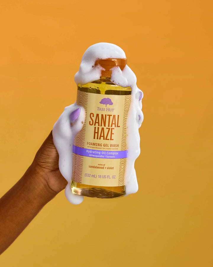 Tree Hut Santal Haze Foaming Gel Wash