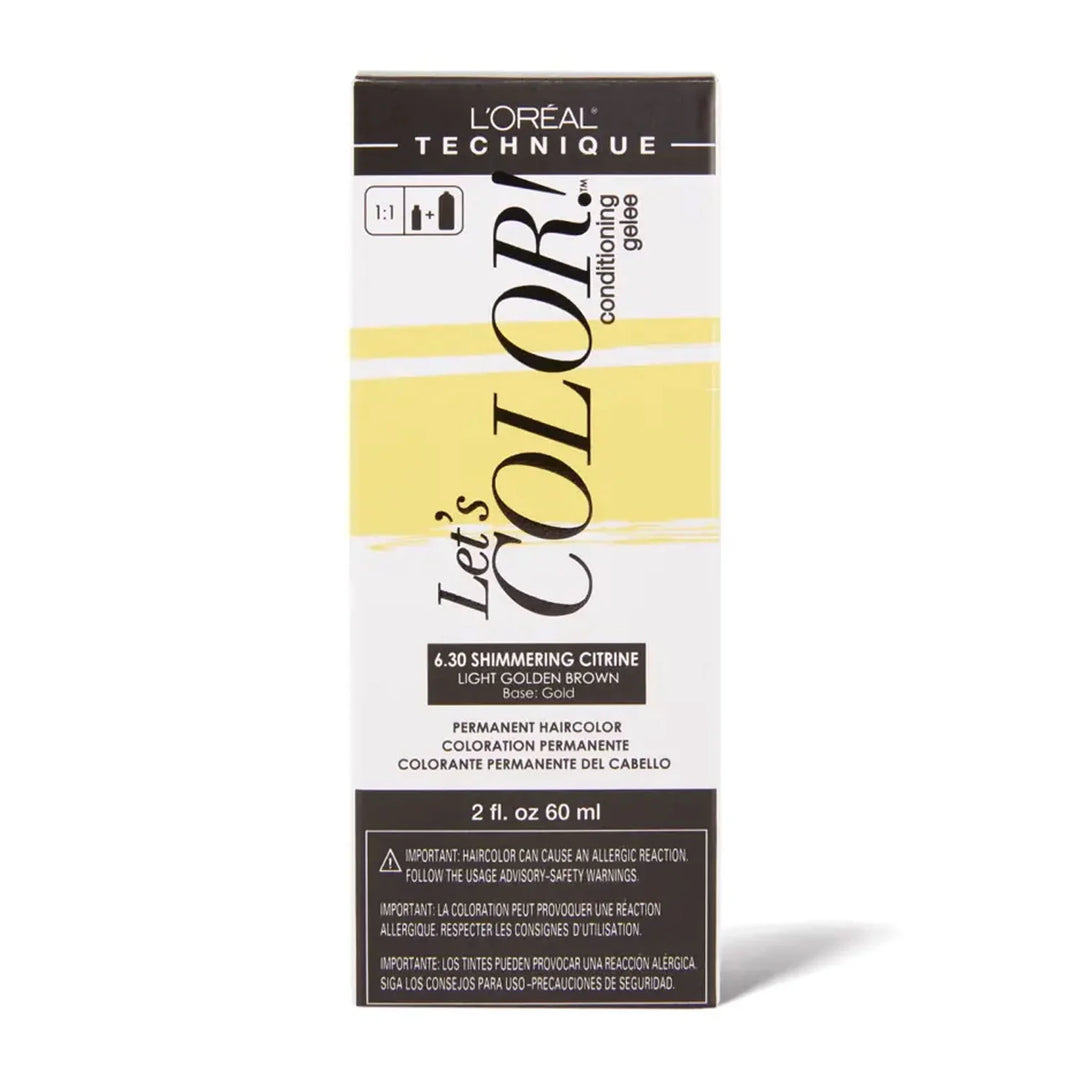 L'Oreal Let's COLOR! Conditioning Gelee Permanent Hair Color