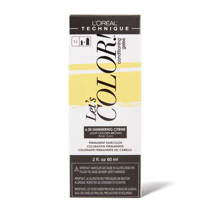 L'Oreal Let's COLOR! Conditioning Gelee Permanent Hair Color