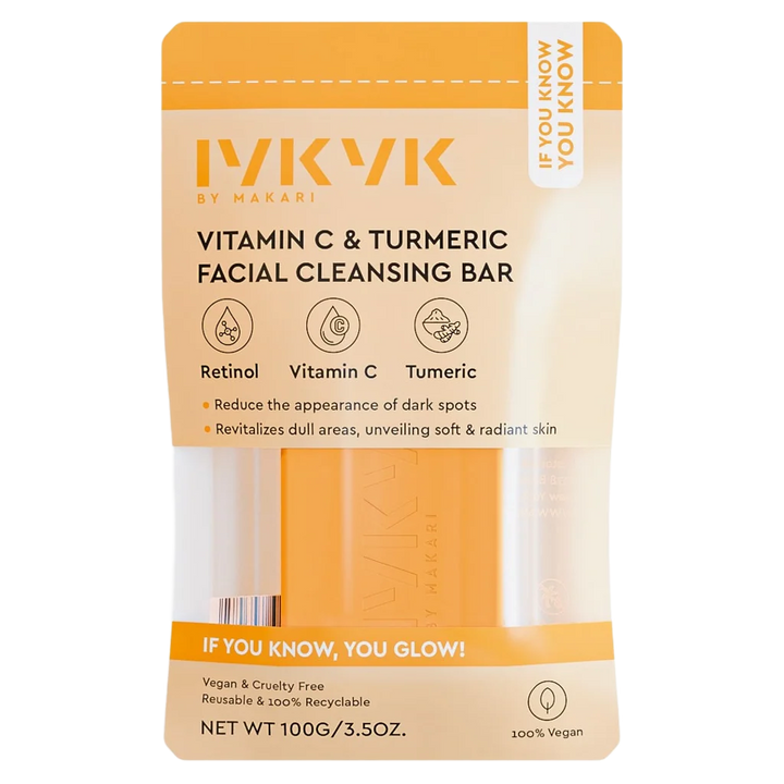IYKYK By Makari VITAMIN C & TURMERIC FACIAL CLEANSING BAR