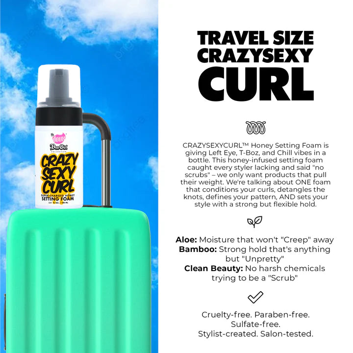 The Doux CRAZYSEXYCURL™ Honey Setting Foam