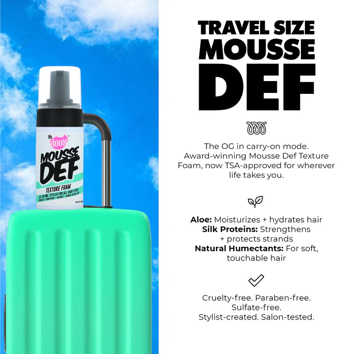 The Doux Mousse DEF Texture Foam