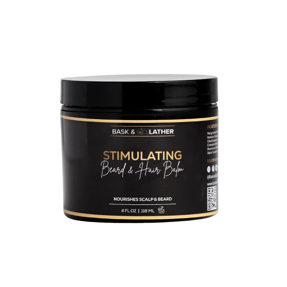 Bask & Lather Stimulating Beard & Hair Balm