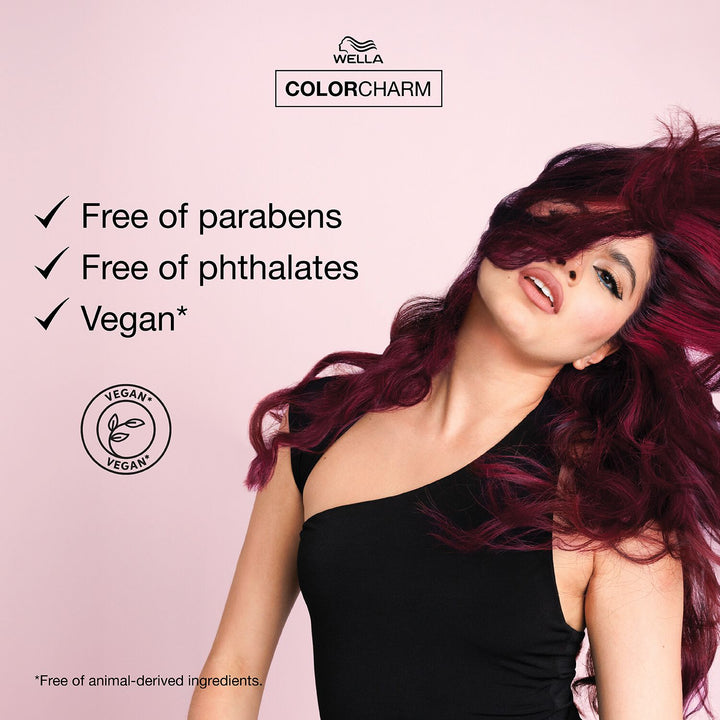 Wella ColorCharm Vivid Darks Permanent Cream Hair Color for Dark Hair