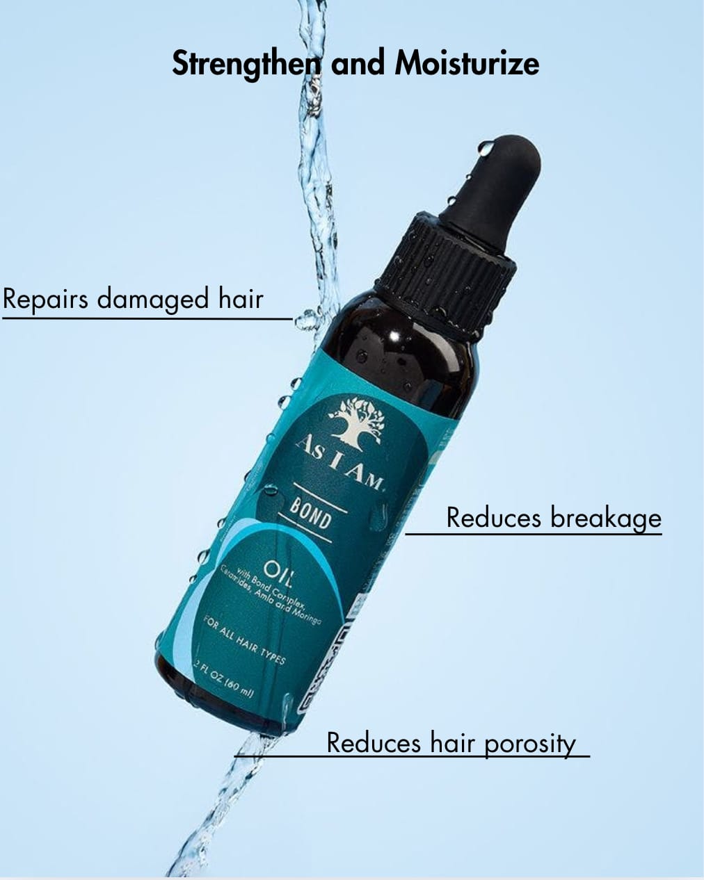 As I Am Bond Repair Hair Oil