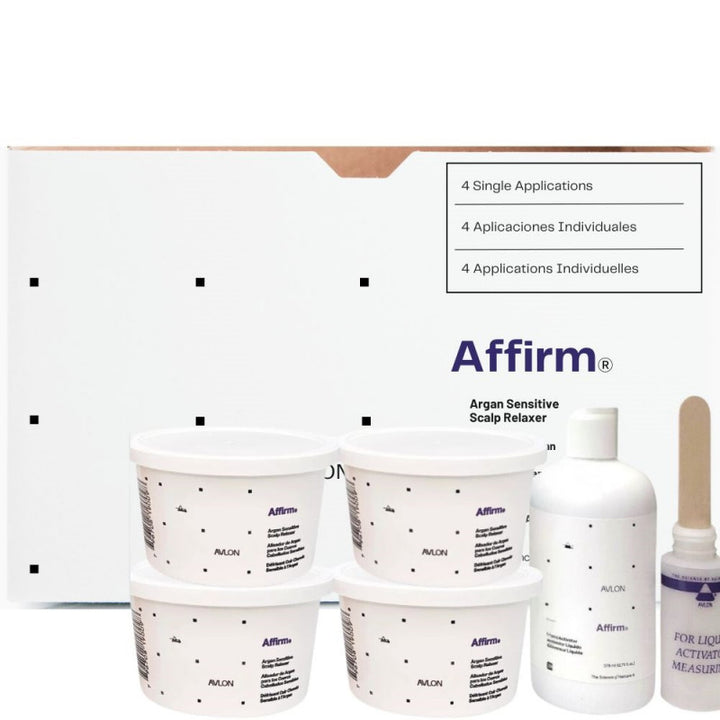 Avlon Affirm Sensitive Scalp Creme Relaxer - 4 Packs