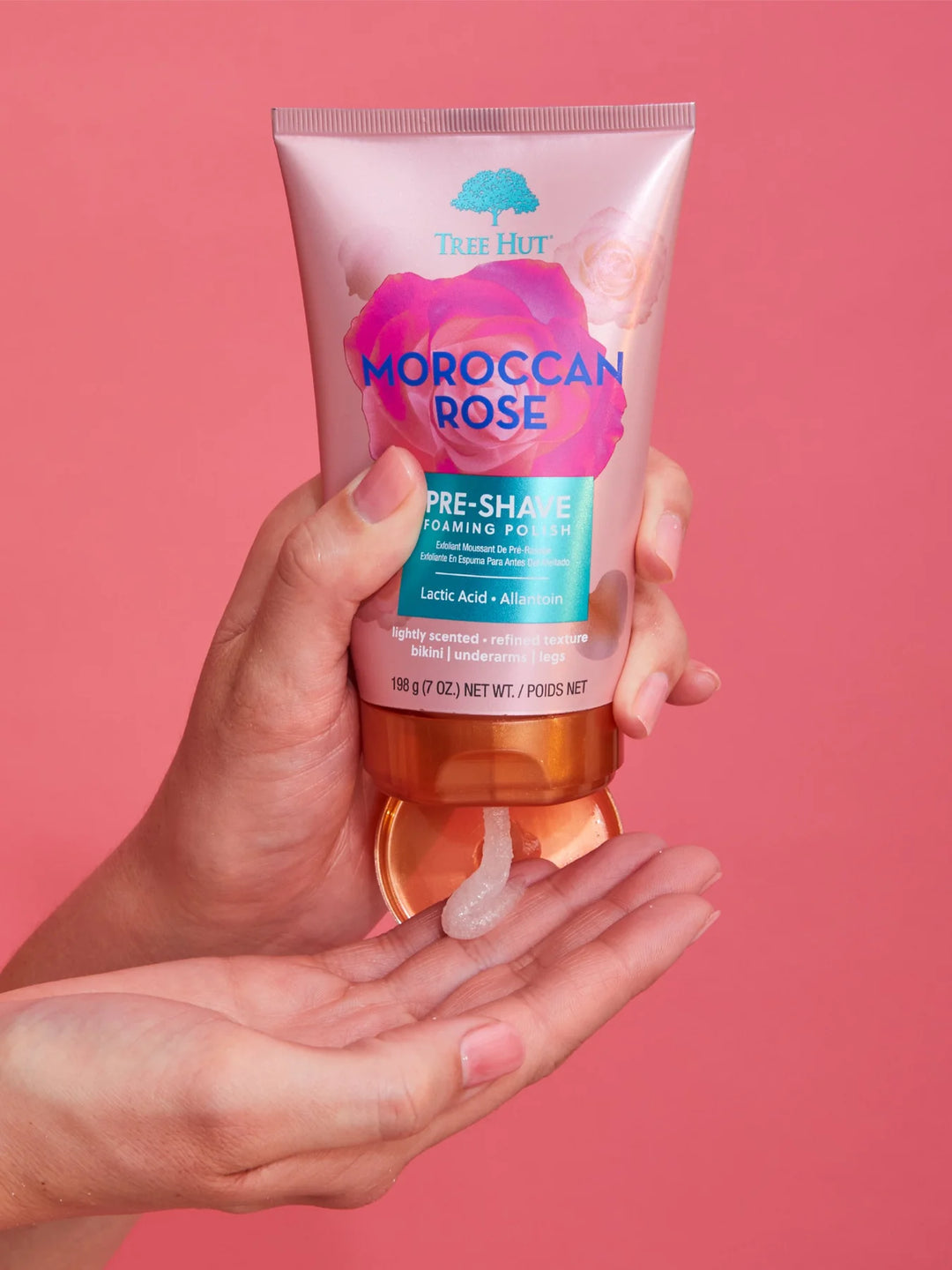 Tree Hut Moroccan Rose Pre-Shave Foaming Polish