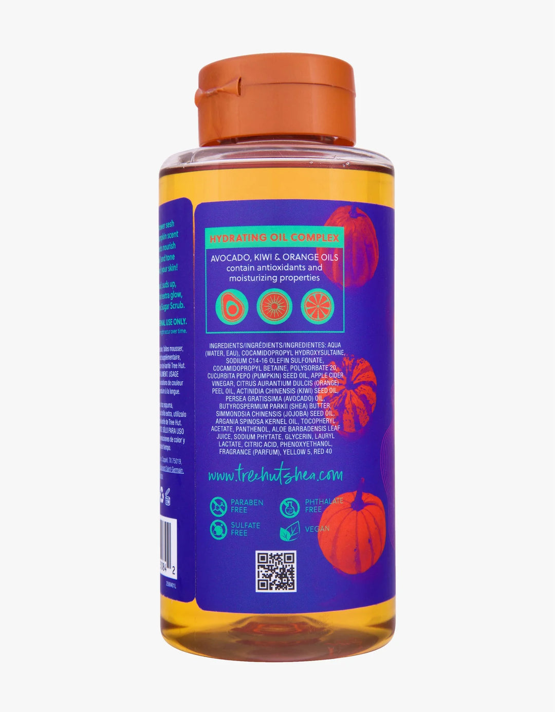 Tree Hut Pumpkin Pop Foaming Gel Wash