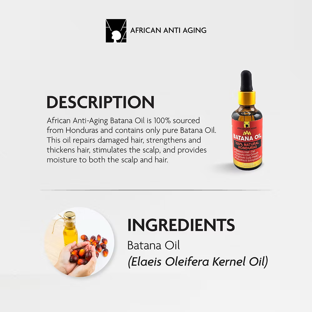 African Anti Aging Batana Oil