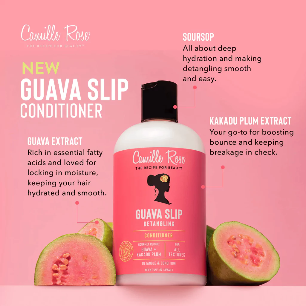 Camille Rose Naturals Guava Slip Conditioner 12oz