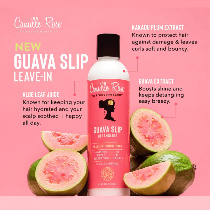 Camille Rose Naturals Guava Slip Leave-In Conditioner 8oz